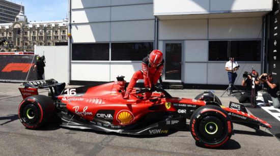 بيريز يفوز بسباق السرعة لفورمولا 1 في أذربيجان