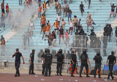 تونس تفتح تحقيقًا في شغب مشجعي الترجي