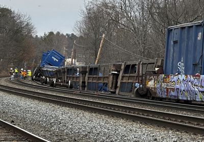 خروج قطار شحن عن مساره في روسيا قرب أوكرانيا