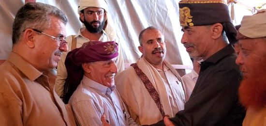 رئيس انتقالي الضالع يترأس وفد المحافظة لتهنئة الصبيحي بتحرره