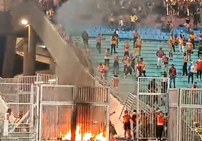 القبض على شاب حمل منشارًا كهربائيًا بمباراة الترجي