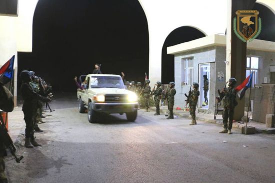 قوات دفاع شبوة تستقبل اللواء فيصل رجب بعتق