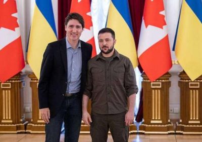 زيلينسكي وترودو يبحثان إقامة تعاون دفاعي طويل الأمد