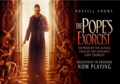 55 مليون دولار إيرادات فيلم الرعب  The Pope's Exorcist