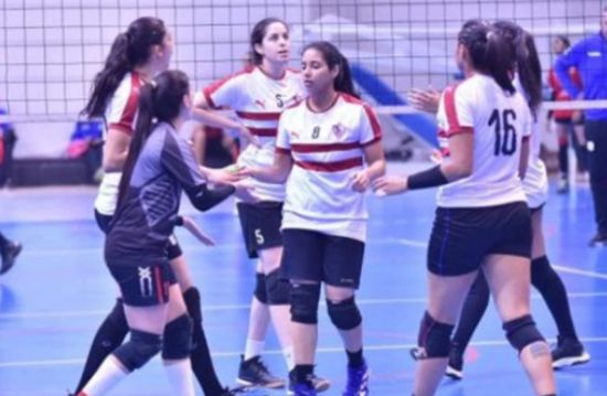 سيدات طائرة الزمالك يهزمن الأهلي في نهائي كأس مصر