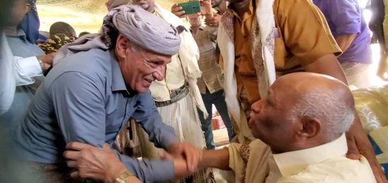 بزيارة لأبين.. وفد من الضالع يزور يهنئ اللواء فيصل رجب بتحرره