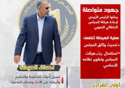 هيكلة الانتقالي.. ضرورة لمواكبة تطورات المرحلة (إنفوجراف)