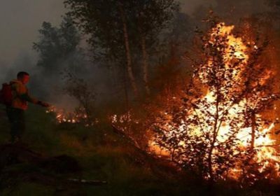 إعلان الطوارئ في كورجان وسط روسيا بسبب حرائق الغابات