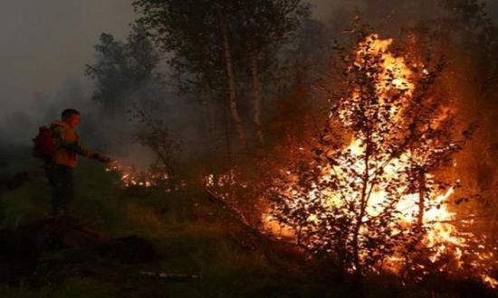 إعلان الطوارئ في كورجان وسط روسيا بسبب حرائق الغابات