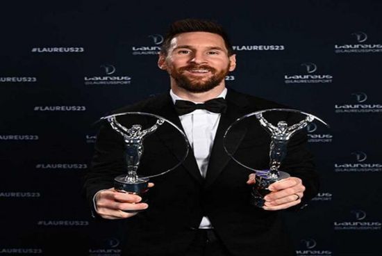 ميسي يحصد جائزة "لوريوس" لأفضل رياضي في 2022
