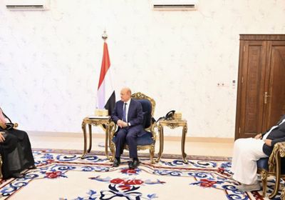 لقاء مشترك بين الرئيس الزُبيدي والعليمي والسفير السعودي