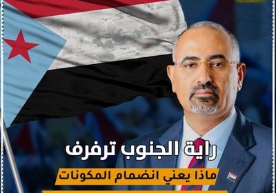 راية الجنوب‬⁩ ترفرف.. ماذا يعني انضمام المكونات السياسية للمجلس الانتقالي‬⁩؟ (فيديوجراف)&rlm;⁧‫