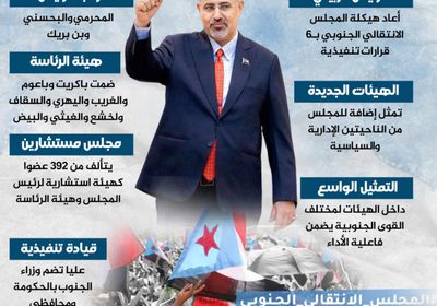 هيكلة الانتقالي.. قرار يواكب المرحلة (إنفوجراف)