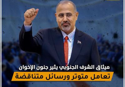 ‫ميثاق الشرف الجنوبي‬ يثير جنون الإخوان.. تعامل متوتر ورسائل متناقضة (فيديوجراف)‫