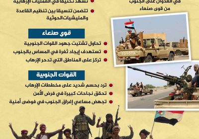 بين التشتيت والبحث عن الثغرة.. مخطط يمني تجهضه القوات المسلحة الجنوبية (إنفوجراف)
