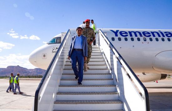 البحسني يعود إلى حضرموت استعدادا لانعقاد الدورة الـ6 للجمعية الوطنية