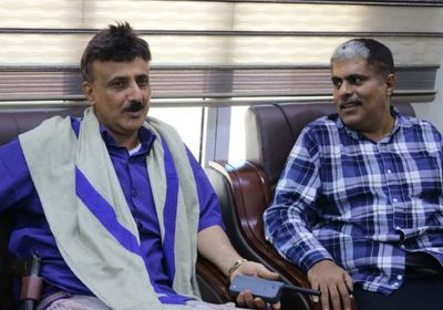 رئيس انتقالي حضرموت يستقبل اللواء فضل باعش بالمكلا