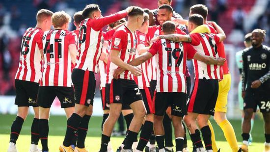 برنتفورد يفوز ويضمن مركزه الأفضل بالدوري الإنجليزي