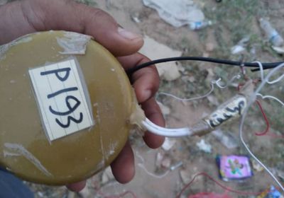 تفكيك عبوة ناسفة بجوار مسجد في عسيلان