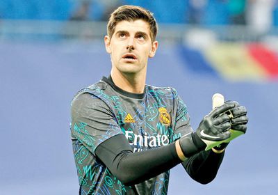 كورتوا: ريال لم يتمكن من التعامل مع ضغط السيتي الشديد