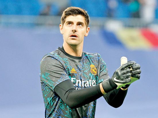 كورتوا: ريال لم يتمكن من التعامل مع ضغط السيتي الشديد