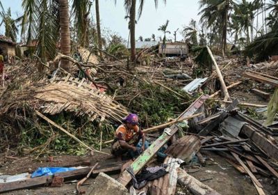 حصيلة ضحايا إعصار موكا في بورما ترتفع إلى 145 قتيلًا