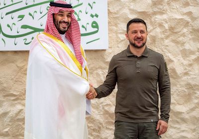 زيلينسكي يشكر ولي العهد السعودي لدعمه أوكرانيا