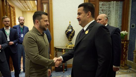 الرئيس الأوكراني يدعو رئيس الوزراء العراقي لزيارة كييف