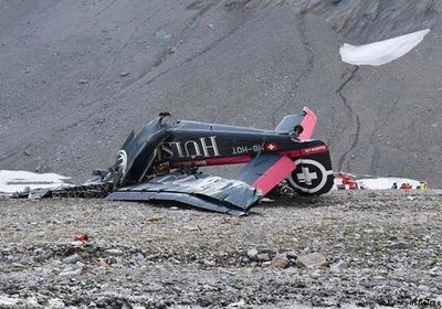 مقتل ثلاثة إثر تحطم طائرة في سويسرا