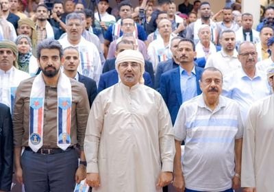 الرئيس الزُبيدي يشهد حفل الذكرى 29 لإعلان فك الارتباط