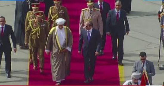 الرئيس السيسي يستقبل سلطان عمان