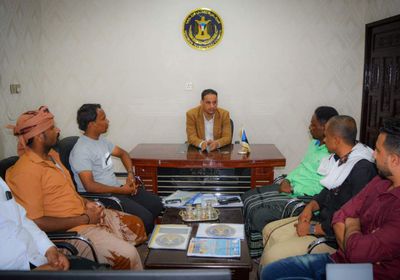 "شبابية الانتقالي" تلتقي وفد شباب الغضب في وادي حضرموت