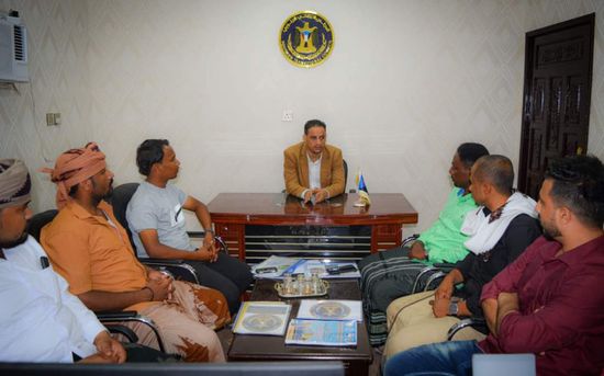 "شبابية الانتقالي" تلتقي وفد شباب الغضب في وادي حضرموت