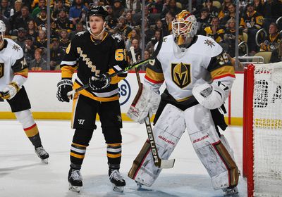 نايتس يتقدم على ستارز بنهائي الغرب بدوري هوكي الجليد