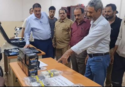 تعزيز منظومة البحث الجنائي في عدن بمعدات حديثة