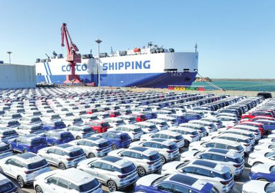 الصين أكبر دولة مصدرة للسيارات في العالم بالربع الأول
