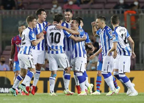 سوسيداد يتأهل لدوري الأبطال وهبوط إسبانيول