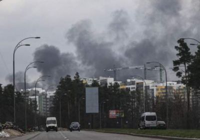 غارات روسية تضرب كييف