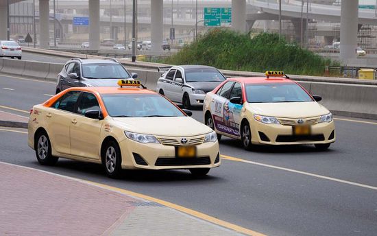 نمو قطاع مركبات الأجرة في دبي 6% مطلع العام