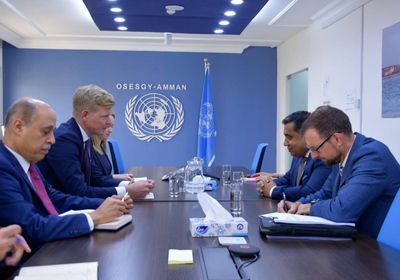 جروندبرج وطارق أحمد يناقشان الجهود الأممية للسلام باليمن