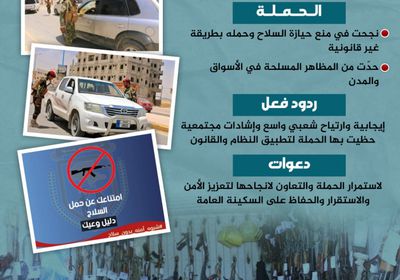 شبوة آمنة بدون سلاح (إنفوجراف)