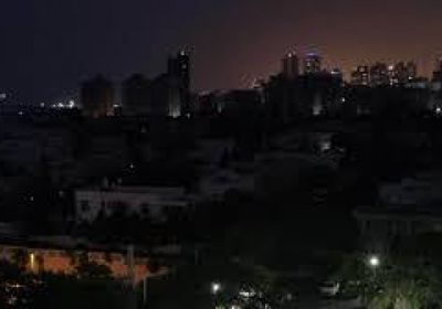 انقطاع الكهرباء عن 300 ألف منزل في إسرائيل
