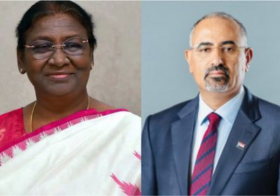 الرئيس الزُبيدي يعزي رئيسة الهند بضحايا تصادم 3 قطارات