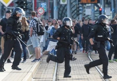 جرحى خلال تظاهرة لليسار المتطرف في ألمانيا