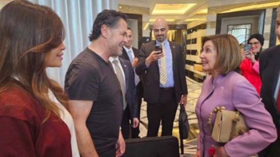 راغب علامة عن "نانسي بيلوسي": جوهرة ثمينة