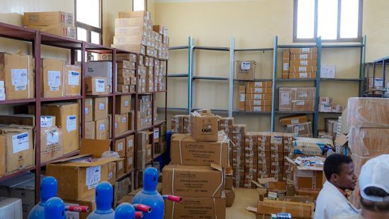 خليفة الإنسانية تطلق المرحلة الأولى من دعم مستشفى عزان