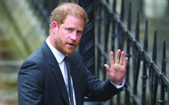 الأمير هاري يغيب عن جلسة محكمة في لندن