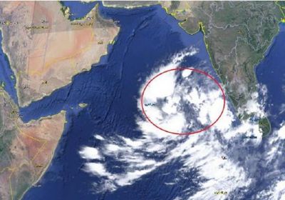 الإعصار المداري ببحر العرب لا يشكل خطرا على الجنوب