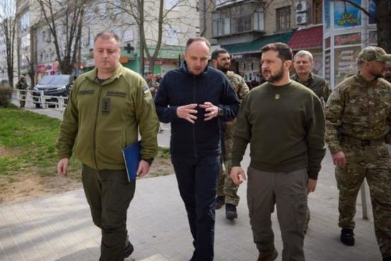 زيلينسكي يعلق على حادث سد كاخوفكا