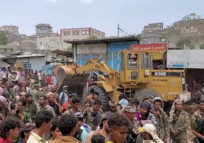 انتقالي الضالع يطلع على سير حملة إزالة العشوائيات بالمدينة